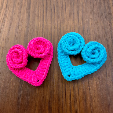 The crochet spiral heart pattern my friends begged me to share