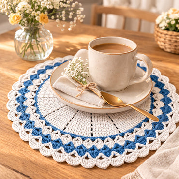The crochet round placemat pattern that transformed my kitchen