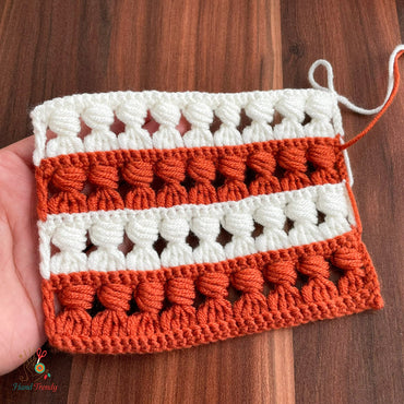 The puff stitch crochet pattern that finally made me love blankets