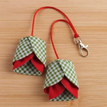 The tulip bag charm sewing pattern my friends begged to have