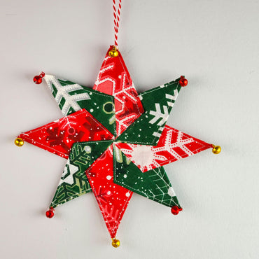 The Christmas star ornament sewing pattern my friends begged for