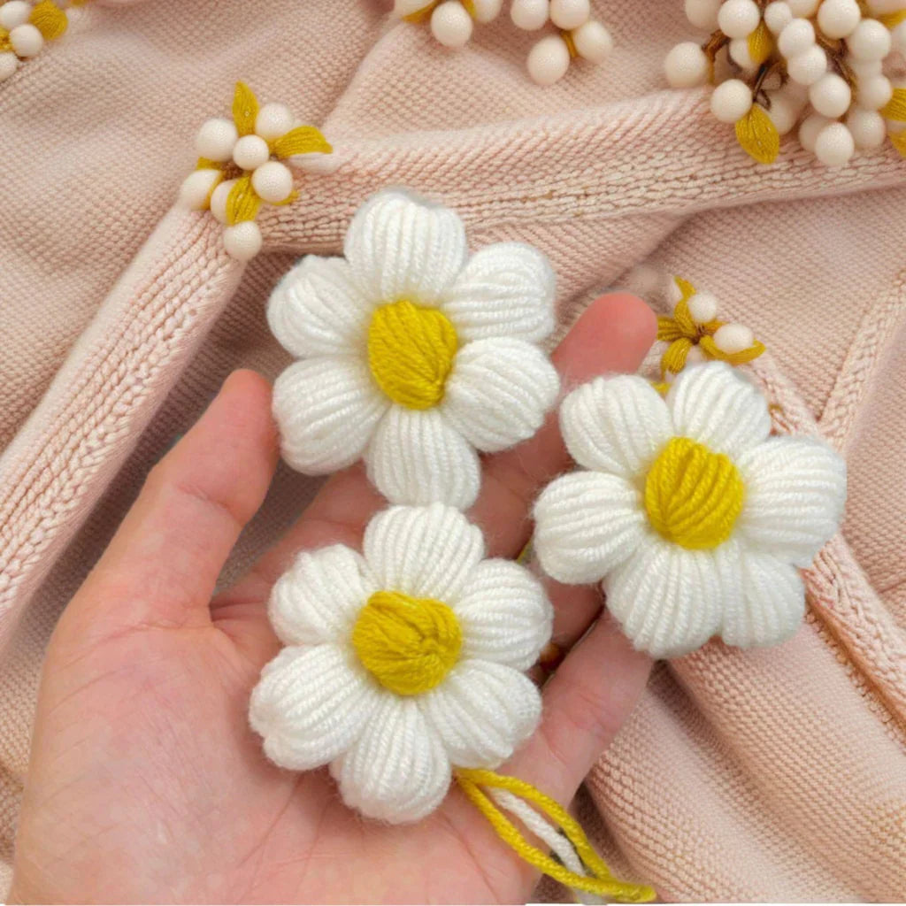 Little Puffy Joys – My Favorite Crochet Flowers Ever 💕