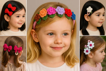 Hair Candy You Can Crochet – Floral &amp; Bow Clips That Steal the Show 🌸