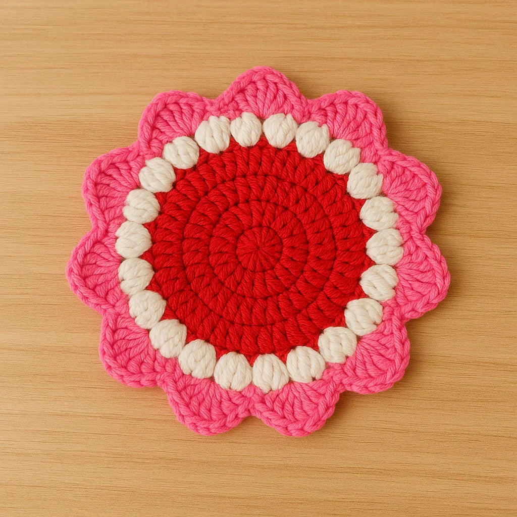 Sunshine on My Table – Crochet Doily That Blooms ☀️