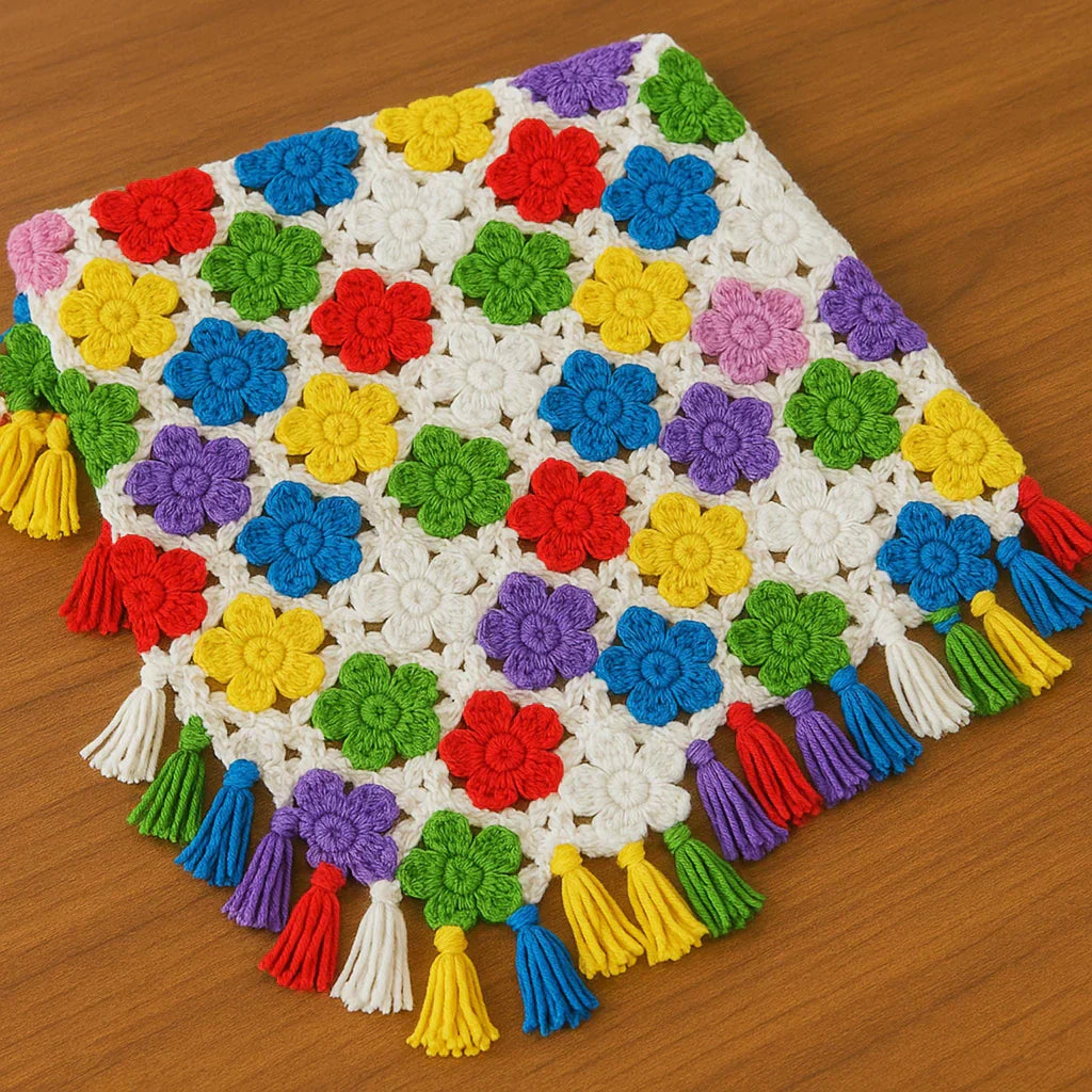 One Stitch, One Petal – Tiny Crochet Flowers with Big Charm 🌼
