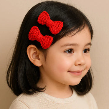 Cute, Classy, &amp; Crocheted 🎀 – My Scalloped Bow Hair Clip Pattern