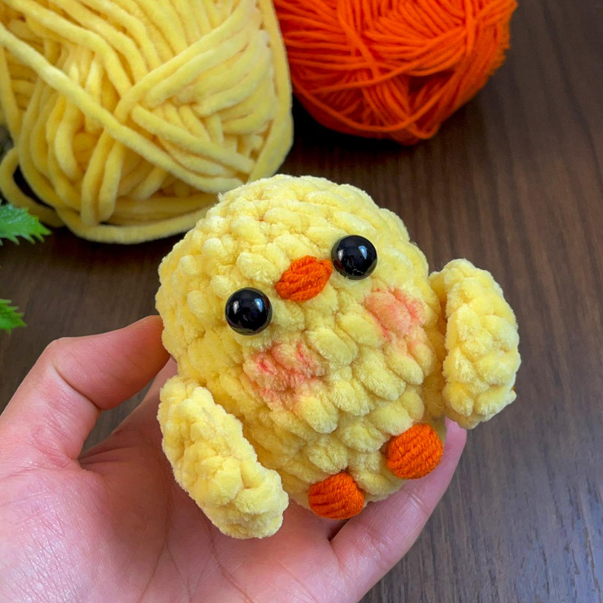 Amigurumi Chick Crochet Pattern PDF - Plush Baby Chick PDF - Hand Trendy