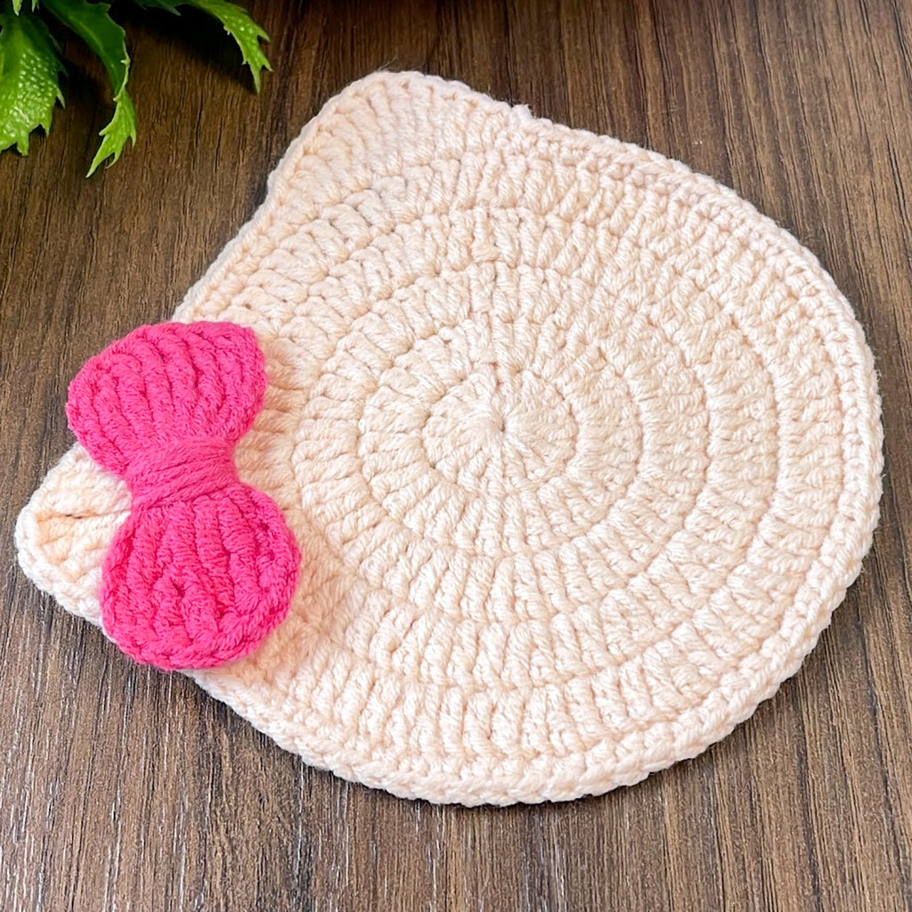 Cute Cat Crochet Coaster Pattern - image 2