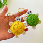 Easy Turtle Crochet Keychain Pattern PDF - Keychain PDF Tutorial - Hand Trendy