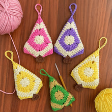 Christmas Tree Crochet Pattern PDF – Mini Holiday Ornament Tutorial – Handmade Crochet Xmas Decoration