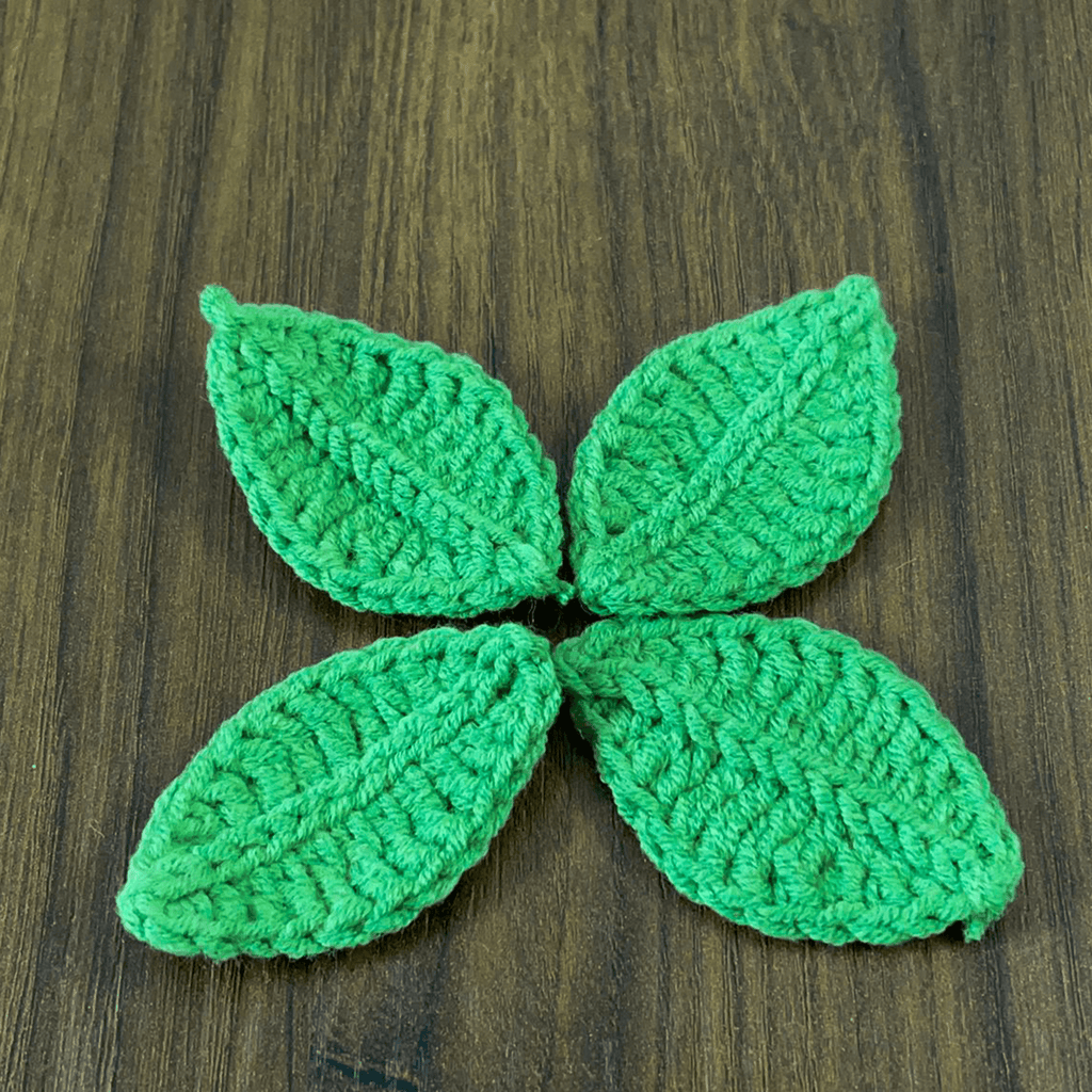 Realistic Crochet Leaf Pattern PDF, Nature - Inspired 3D Leaf Applique for Home Decoration - Hand Trendy