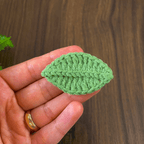 Realistic Crochet Leaf Pattern PDF, Nature - Inspired 3D Leaf Applique for Home Decoration - Hand Trendy