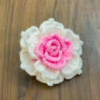 3D Multilayer Crochet Flower Pattern PDF, Textured Floral Applique - Hand Trendy