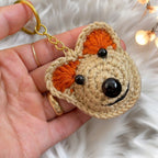 Mini Amigurumi Teddy Bear Keychain Pattern PDF | Small Crochet Teddy Bear PDF - Hand Trendy