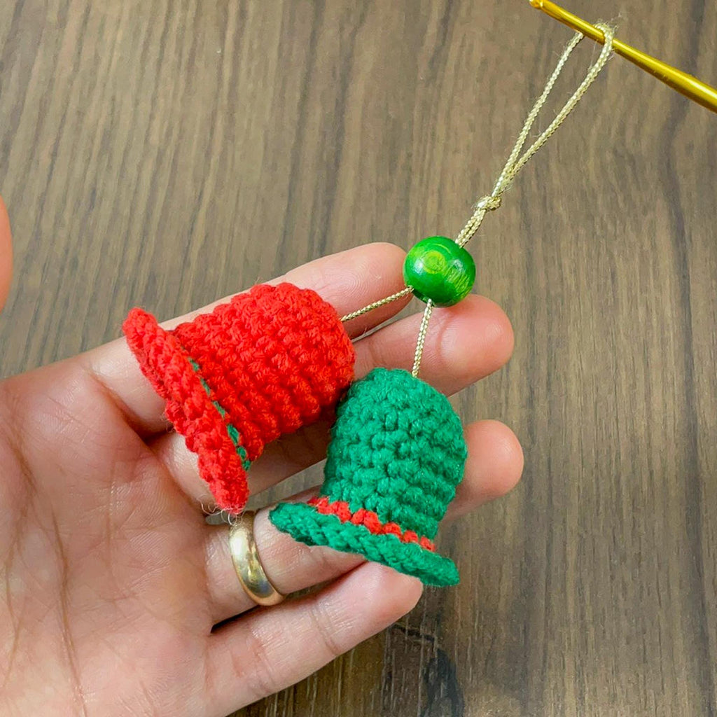 Mini Crochet Christmas Bells PDF Pattern - Handmade Small Bell Decorations - Hand Trendy