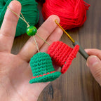 Mini Crochet Christmas Bells PDF Pattern - Handmade Small Bell Decorations - Hand Trendy
