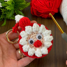 Crochet Santa Claus Keychain and Ornament PDF Pattern, DIY Christmas Decoration, Handmade Festive Keyring - Hand Trendy