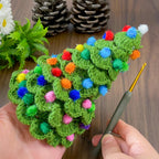 Layered Christmas Tree Crochet Pattern PDF - DIY Handmade Holiday Ornament - Hand Trendy