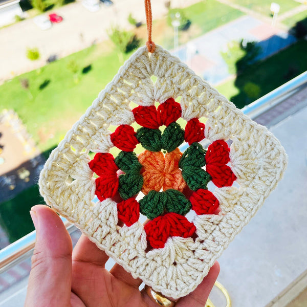 Solid Granny Square Baby Blanket Crochet Pattern - Beginner Crochet Coaster Pattern - Hand Trendy