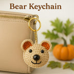 Mini Amigurumi Teddy Bear Keychain Pattern PDF | Small Crochet Teddy Bear PDF - Hand Trendy