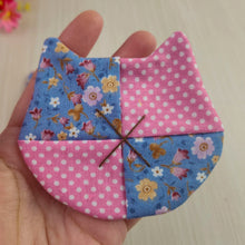 Cat Coaster Sewing Pattern – DIY Fabric Mug Rug Template, Handmade Patchwork Coaster PDF for Beginners