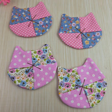 Cat Coaster Sewing Pattern – DIY Fabric Mug Rug Template, Handmade Patchwork Coaster PDF for Beginners