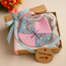 Cat Coaster Sewing Pattern – DIY Fabric Mug Rug Template, Handmade Patchwork Coaster PDF for Beginners