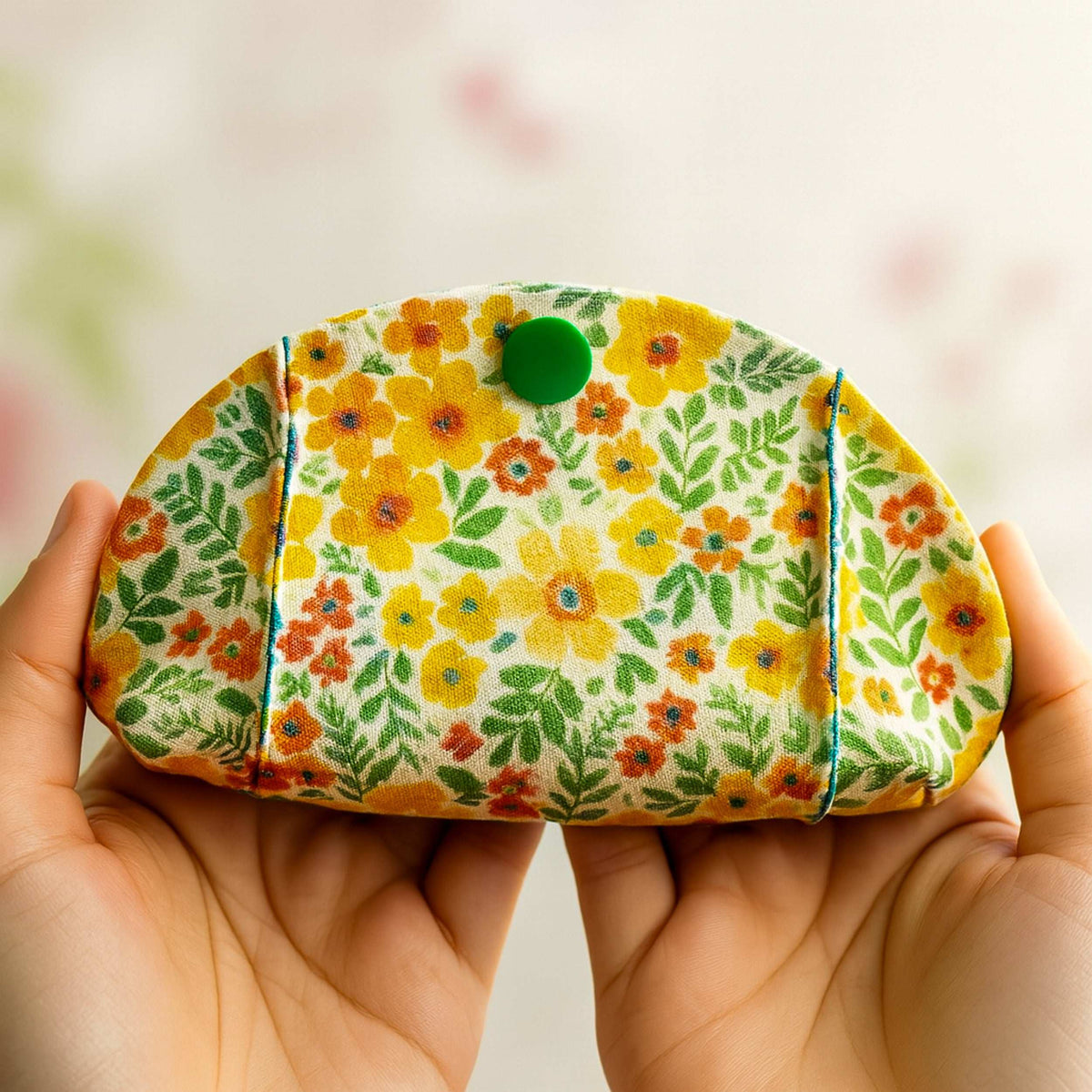 Printable Mini Wallet Sewing Pattern PDF – Small Zipper Pouch Pattern for Coin Purse - Hand Trendy
