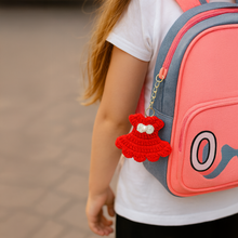 Mini Crochet Dress Keychain Pattern PDF – Cute Amigurumi Bag Charm