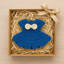 Mini Crochet Dress Keychain Pattern PDF – Cute Amigurumi Bag Charm