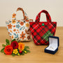 Mini Christmas Tote Bag Sewing Pattern PDF, Small Gift Bag DIY Template - Hand Trendy