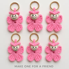 Crochet Angel Keychain Pattern PDF, Mini Amigurumi Angel Tutorial, DIY Guardian Angel Charm