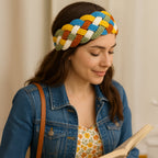 Crochet Headband Pattern, Boho Hair Accessory DIY, Step - by - Step PDF for Beginners - Hand Trendy