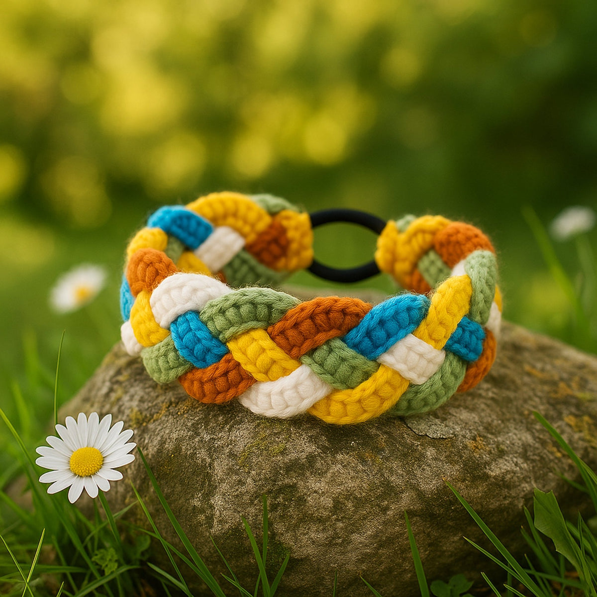 Crochet Headband Pattern, Boho Hair Accessory DIY, Step - by - Step PDF for Beginners - Hand Trendy