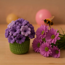 Crochet 3D Potted Flower Pattern PDF, Amigurumi Flower Pot Tutorial, DIY Home Decor Plant