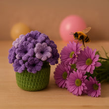 Crochet 3D Potted Flower Pattern PDF, Amigurumi Flower Pot Tutorial, DIY Home Decor Plant