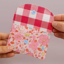Handmade Wallet Sewing Pattern, Digital Download DIY Fabric Card Holder - Hand Trendy