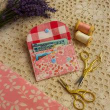 Handmade Wallet Sewing Pattern, Digital Download DIY Fabric Card Holder