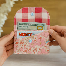 Handmade Wallet Sewing Pattern, Digital Download DIY Fabric Card Holder