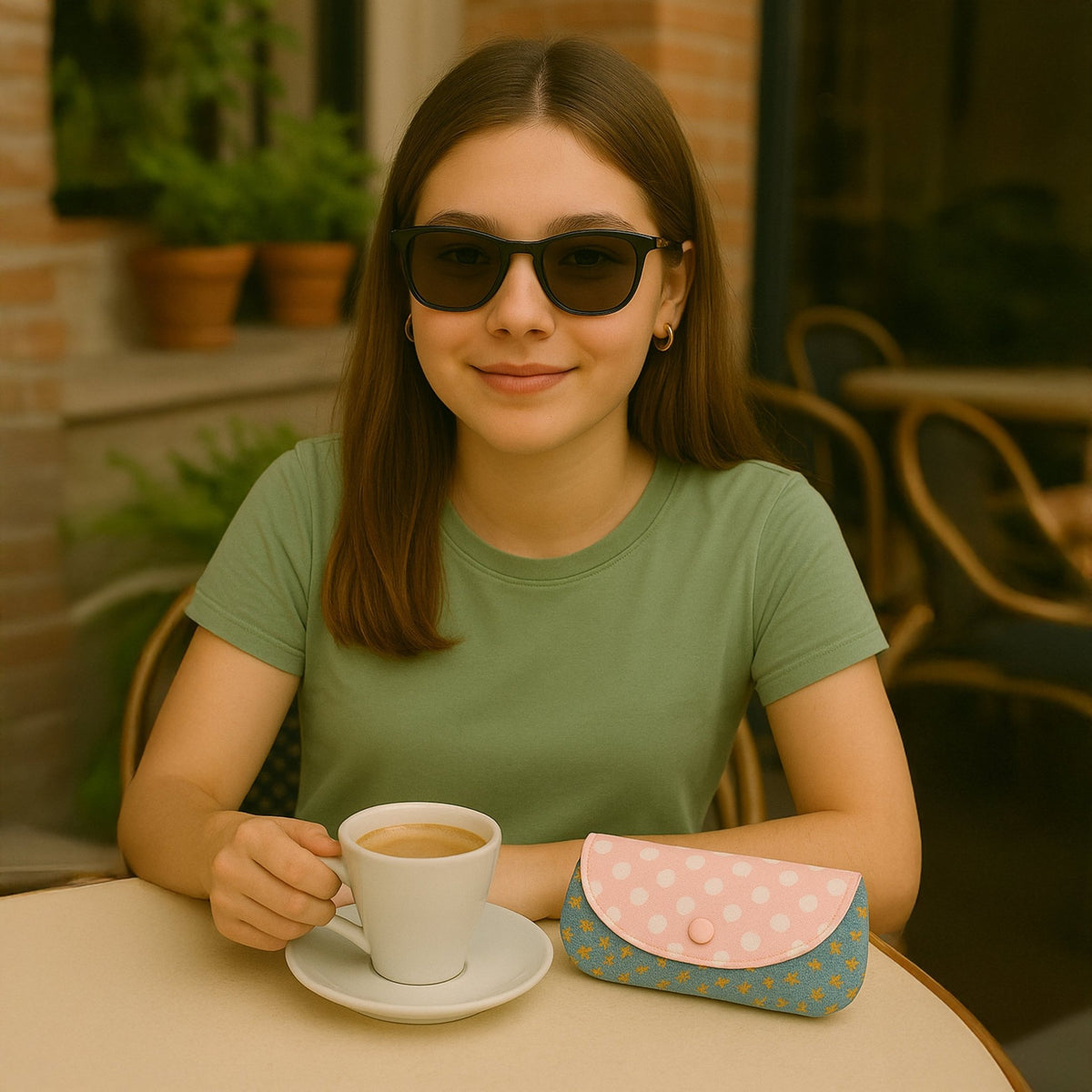Glasses Case Pouch Sewing Pattern – DIY Fabric Sunglasses Cover Template - Hand Trendy