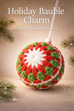 Christmas Bauble Crochet Pattern Hanging Ornament Design For Tree Decor And Seasonal Home Styling