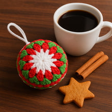 Christmas Bauble Crochet Pattern Hanging Ornament Design For Tree Decor And Seasonal Home Styling