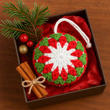 Christmas Bauble Crochet Pattern Hanging Ornament Design For Tree Decor And Seasonal Home Styling