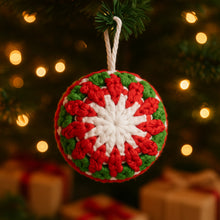 Christmas Bauble Crochet Pattern Hanging Ornament Design For Tree Decor And Seasonal Home Styling