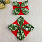 Christmas Fabric Coaster Sewing Pattern – Easy Quilted Mug Rug PDF Tutorial - Hand Trendy