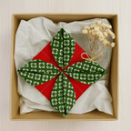 Christmas Fabric Coaster Sewing Pattern – Easy Quilted Mug Rug PDF Tutorial - Hand Trendy