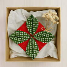 Christmas Fabric Coaster Sewing Pattern – Easy Quilted Mug Rug PDF Tutorial - Hand Trendy