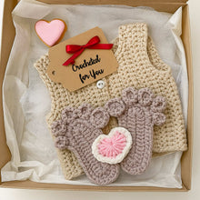 Crochet Baby Feet Applique Pattern PDF, DIY Newborn Footprint Motif - Hand Trendy