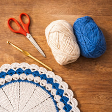 Crochet Round Placemat Pattern PDF, Large Table Mat Design for Farmhouse Kitchen Decor
