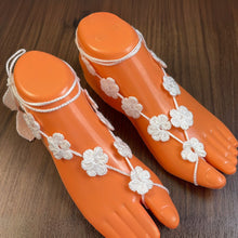 Crochet Barefoot Sandal PDF Pattern for Weddings